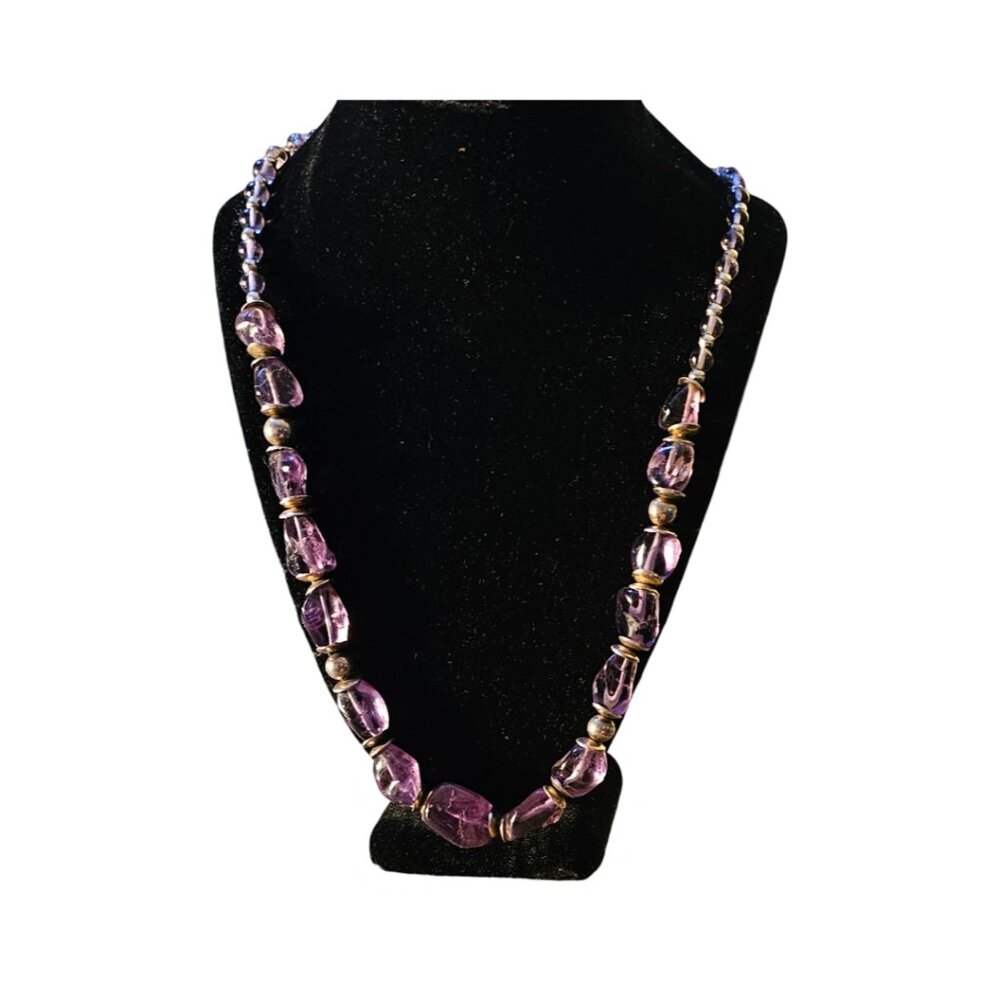 Vintage Amethyst necklace